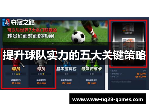 提升球队实力的五大关键策略