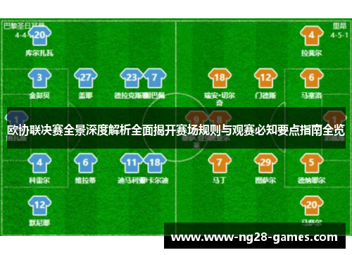 欧协联决赛全景深度解析全面揭开赛场规则与观赛必知要点指南全览 欧协联决赛全景深度解析全面揭开赛场规则与观赛必知要点指南全览