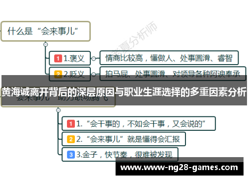 黄海诚离开背后的深层原因与职业生涯选择的多重因素分析